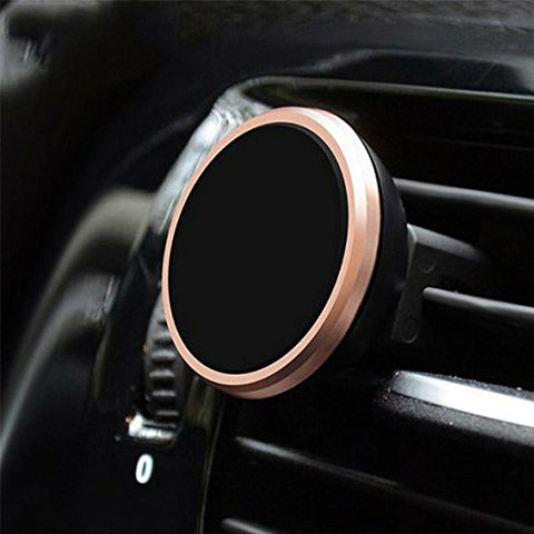 Universal Air Vent Reinforced Magnetic Cellphone Car Holder - (GPS or other gadgets)