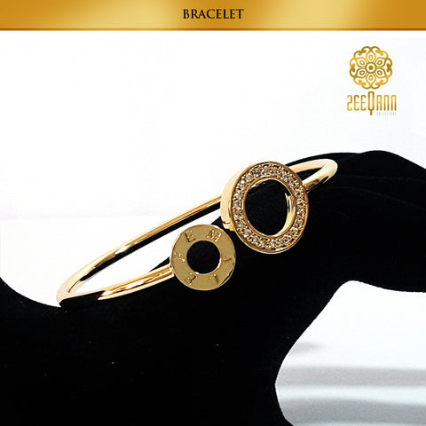 Zeeqann Women Fashion Cuff Bracelet - Studded Jewelry