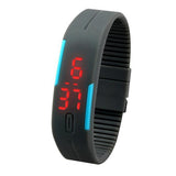 Silicone Watch for Men & Women  - Digital Watch LED Sports Watch
