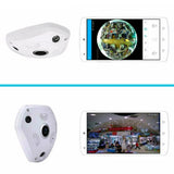1080P 360°Panoramic CCTV Camera -  1.3MP HD Wireless VR IP Surveillance Wifi Cam