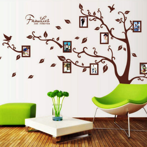Family Tree Design Wall Decal - Vinyl Wall Art Sticker Family Room