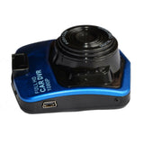 Mini Car Camera 1080P Full HD Video Recorder G-sensor Night Vision Dash Cam (Blue)