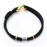 Pick Your Zodiac Charm Leather Bracelet - Low-key Unisex Friendship Bracelet