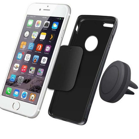 Universal Car Air Vent Mounted Magnetic Phone Holder - Phone Desk Stand
