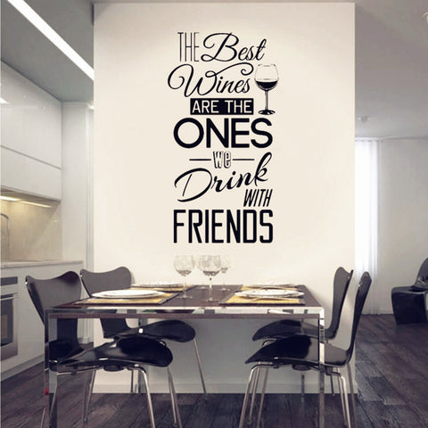 Kitchen Quotes Wall Decal - Vinyl Wall Art Sticker Dining Room