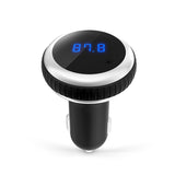 MP3 Bluetooth  FM Transmitter With Remote Control Wireless Audio Player - Hands-Free LCD Screen w/ TF Slot