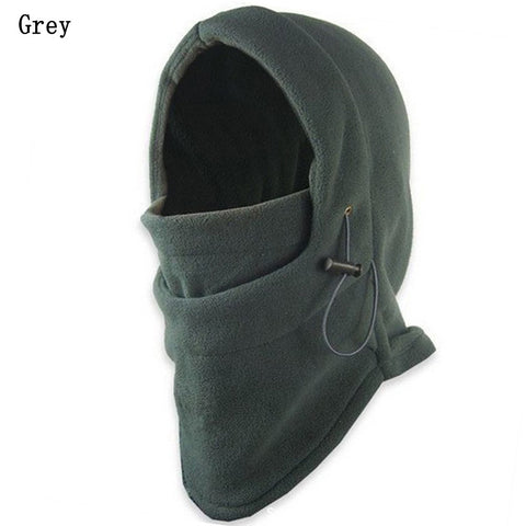 Men's Winter Fleece Ski Mask - Polar Windproof Head Scarf for Outdoor Camping Hiking Cycling