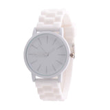 Women's Silicone Watch - Rubber Unisex Quartz Watch