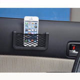 Car Net Phone Holder Pocket - Car Organizer (15x8cm)