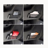 Car Net Phone Holder Pocket - Car Organizer (15x8cm)