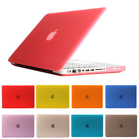 Protective Hard Crystal/Matte Frosted Laptop Sleeve Cover - For Macbook Air 11 13 Pro 13 15 Pro Retina 12