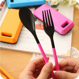 Amazing Folding Travel Fork, Spoon & Chopsticks Set - Portable  Lunch Box Accessories