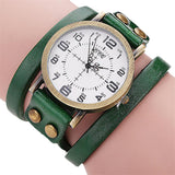 Luxury Men's Watch PU Leather Bracelet - Fashionable Wristwatch
