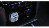 Universal Dual USB Car Charger 3.1A Voltmeter Adapter Charger