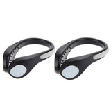 LED Night Safety Luminous Shoe Clip - Warning LED Flash Light For Running Cycling (Pair)