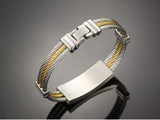 InFaith™ "The Prayer" Stainless Steel Band Faith Bracelet