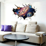 Outer Space Design Wall Decal - Vinyl Wall Art Sticker Bedroom