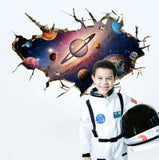 Outer Space Design Wall Decal - Vinyl Wall Art Sticker Bedroom