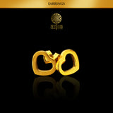 Zeeqann Women Heart Earrings & Necklace Jewelry Set (Limited Stock) Ladies Fashion