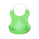 Waterproof Silicone Baby Bibs - Silica Gel Bibs & Burp Cloths