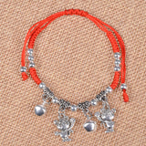 Chinese Zodiac Lucky Charm Red String Bracelet