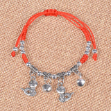 Chinese Zodiac Lucky Charm Red String Bracelet