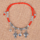 Chinese Zodiac Lucky Charm Red String Bracelet