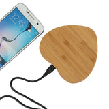 Stylish Wooden Wireless Charger Pad For Samsung