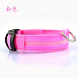 LED Light Night-Safety Dog Collar - Flash Glow in Dark Pet Collar