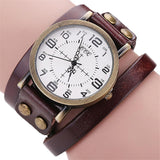 Luxury Men's Watch PU Leather Bracelet - Fashionable Wristwatch