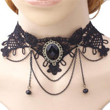 Women Lace Choker Necklace - Variety of Victorian Inspired Chokers