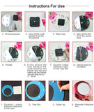 Modern Quartz Wall Clock Design - Living Room Decorative Mirror Clock
